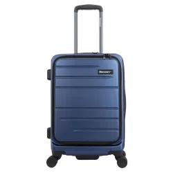 Mała walizka Discovery Patrol niebieska metaliczna 50l